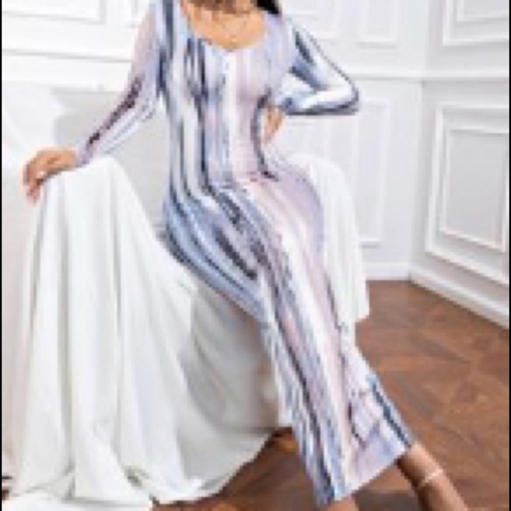 Large long sleeve dress
